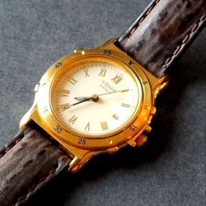 Yema Paris Quartz Goldtone Ladies Watch YE244